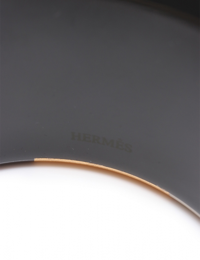 エルメス HERMES バングル ゴールド グレー アクセサリー レディース