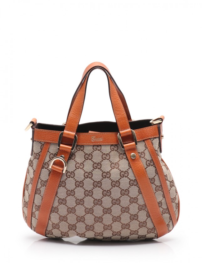 グッチ GUCCI ハンドバッグ ショルダーバッグ GGキャンバス ベージュ 