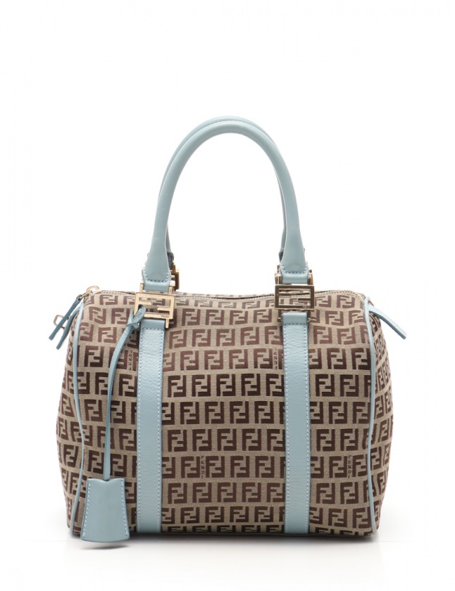 フェンディ FENDI ハンドバッグ ズッキーノ ミニボストンバッグ 