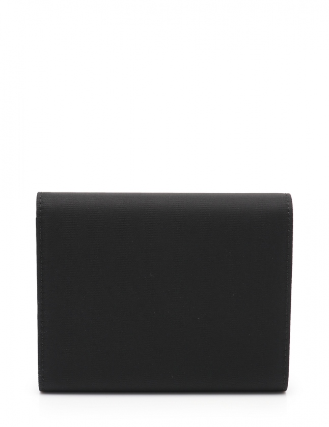 プラダ PRADA 三つ折り財布 黒 小物 ナイロン レディース 114