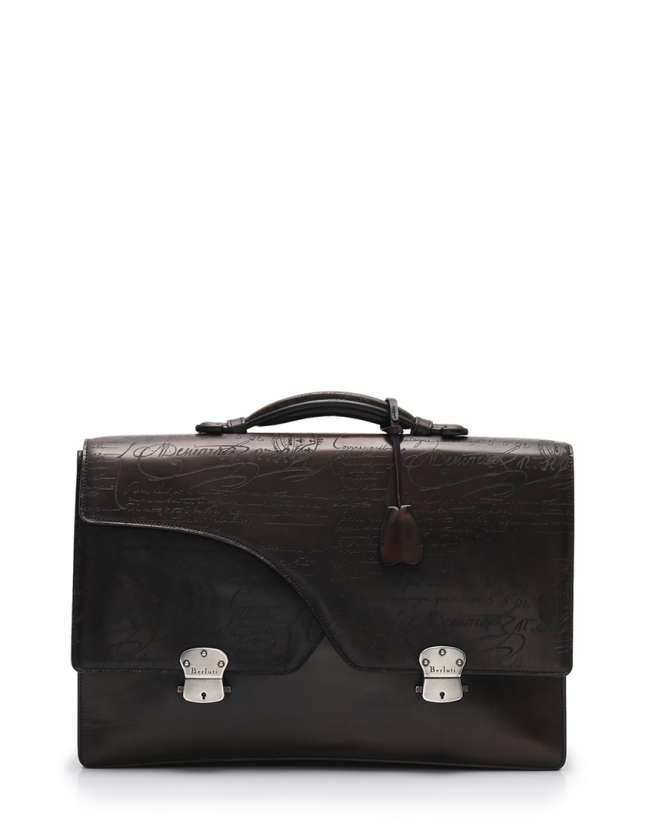 ベルルッティ Berluti ビジネスバッグ カリグラフィ スクリット 