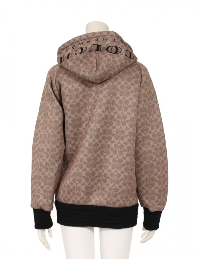 コーチ COACH ジップアップジャケット パーカー シグネチャー オーバー 