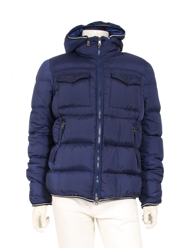 モンクレール MONCLER ダウンジャケット ネイビー 4 アウター ワン 