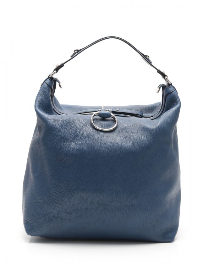 GUCCI グッチ ショルダーバッグ 青 レザー 【公式通販】