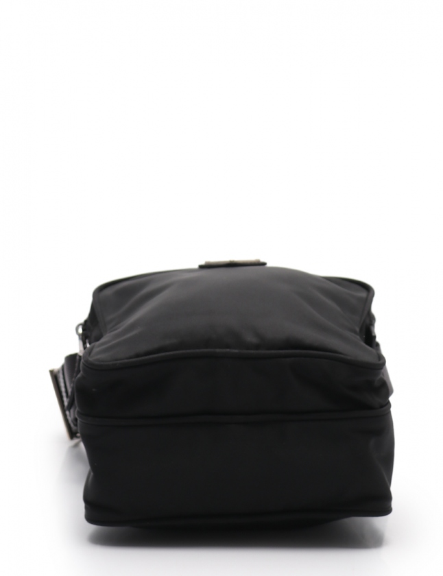 プラダ PRADA ショルダーバッグ ポシェット 黒 BT0169 ナイロン VELA  
