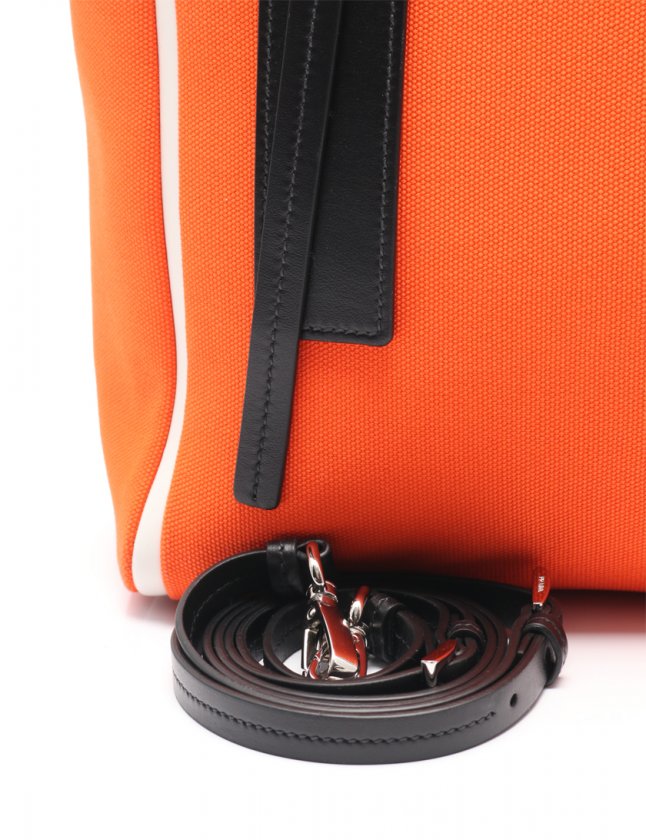 プラダ ウーヴェルチュール トートバッグ 2way レザー×キャンバス 黒 プラダ PRADA トートバッグ ショルダーバッグ ウーヴェルチュール