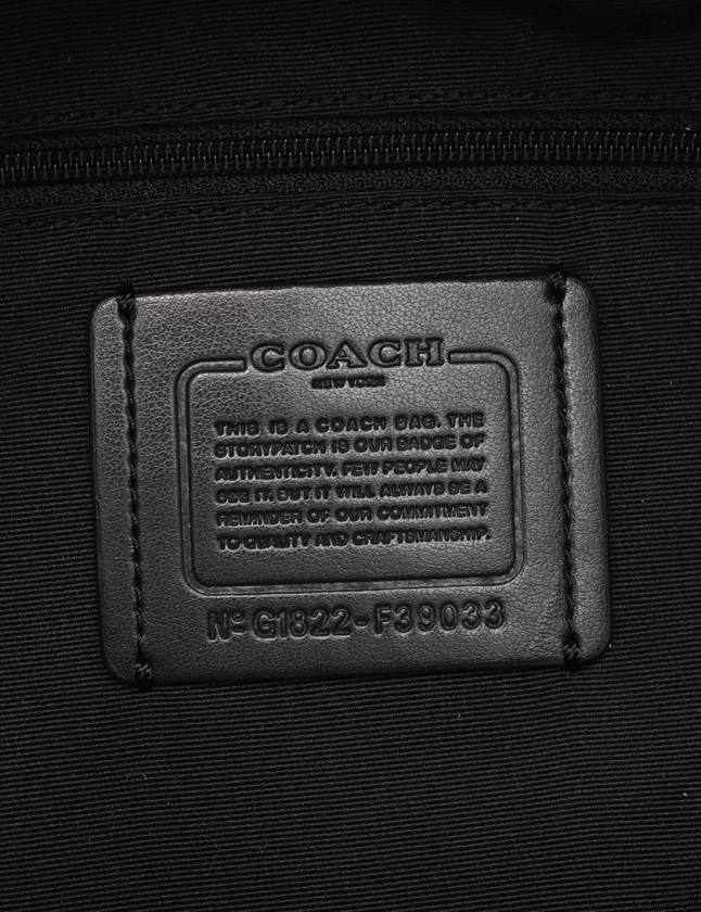 コーチ COACH バックパック リュック ゼブラ ミニ チャーリー 黒 白