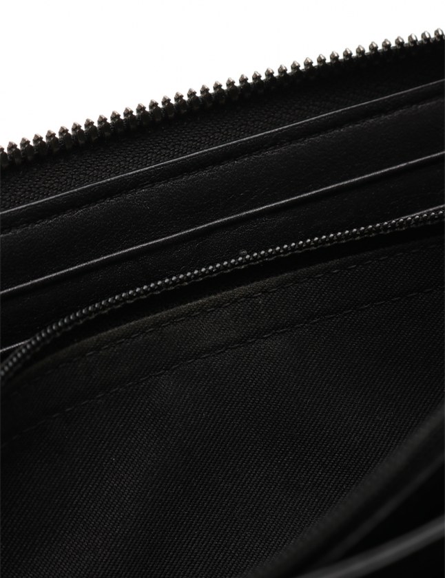 エムシーエム MCM ラウンドファスナー長財布 黒 小物 レザー