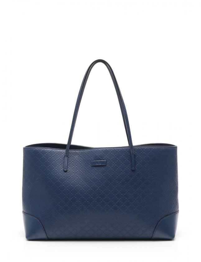 GUCCI グッチ ディアマンテラックス レザー トートバッグ 青 【公式通販】