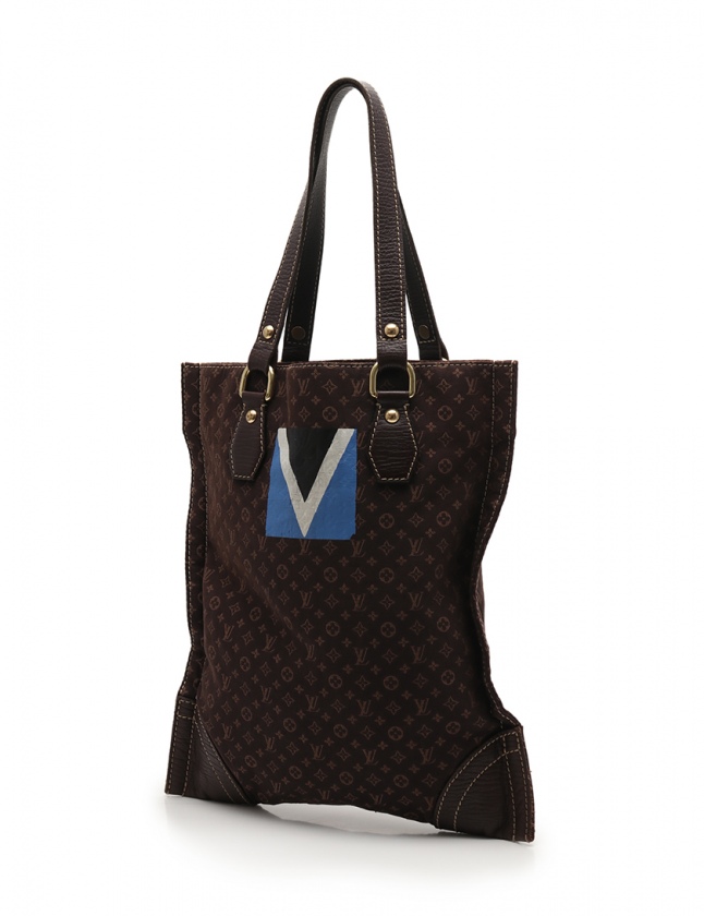 ルイヴィトン LOUIS VUITTON トートバッグ タンジェ モノグラムミニ 