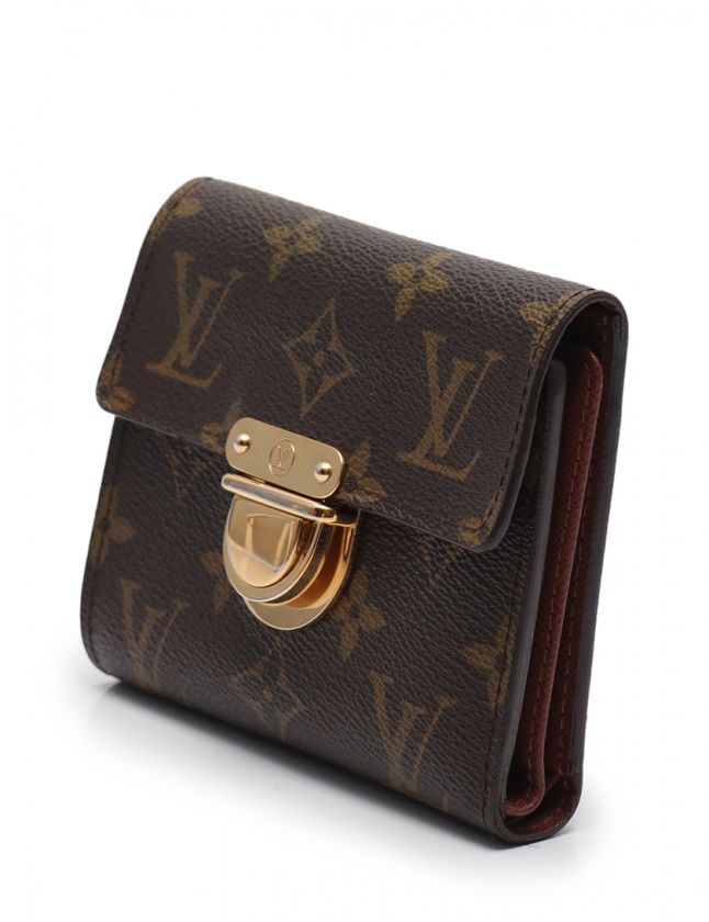 ルイヴィトン LOUIS VUITTON 三つ折り財布 ポルトフォイユ