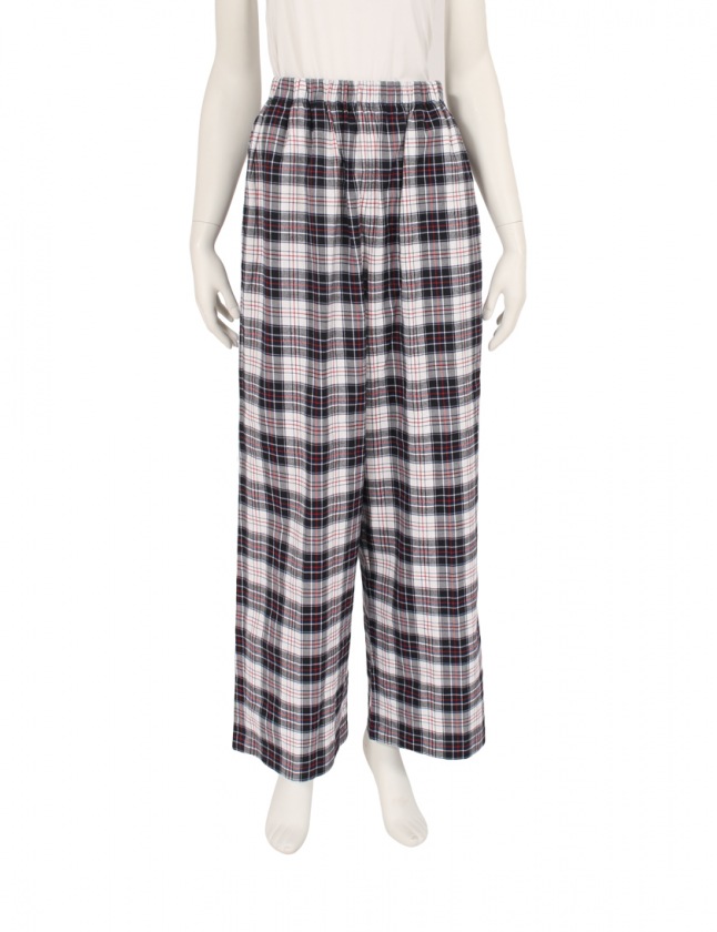 バレンシアガ BALENCIAGA ワイドパンツ オーバーサイズレッグ 白  