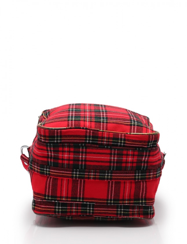 コムデギャルソン COMME des GARCONS ショルダーバッグ チェック 赤 