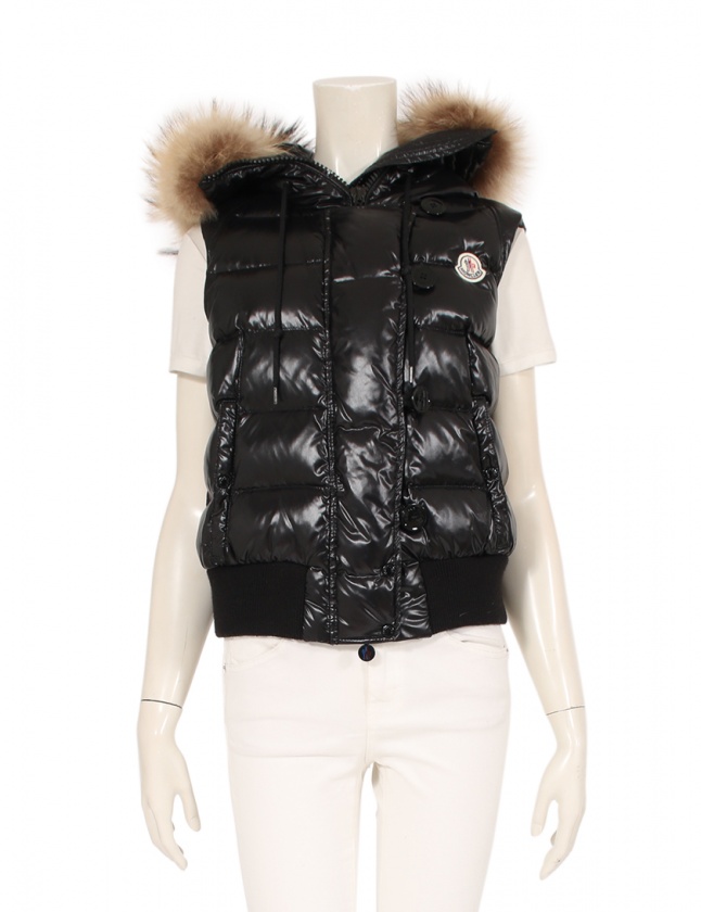 モンクレール MONCLER ダウンベスト タルン 黒 1 アウター ワン 
