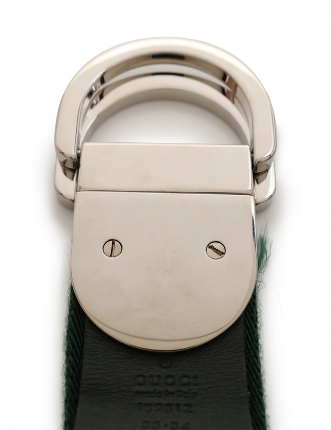 グッチ GUCCI ベルト シェリーライン ウェビング 緑 赤 小物