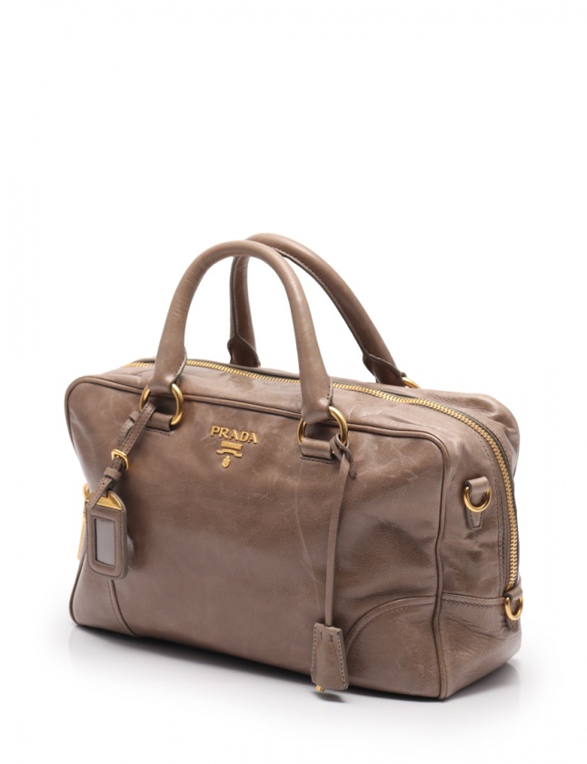 PRADA バッグ VITELLO SHINE ヴィッテロ 2WAYハンドバッグ