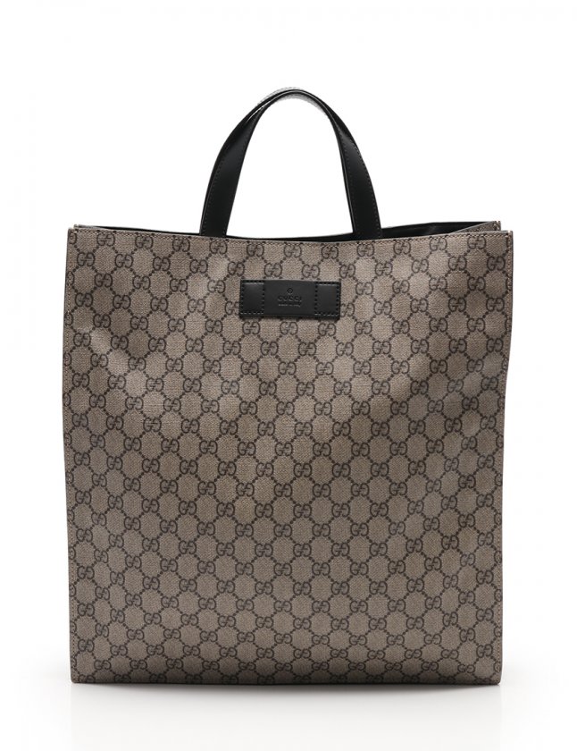 グッチ GUCCI トートバッグ ショルダーバッグ GGスプリーム ベージュ  