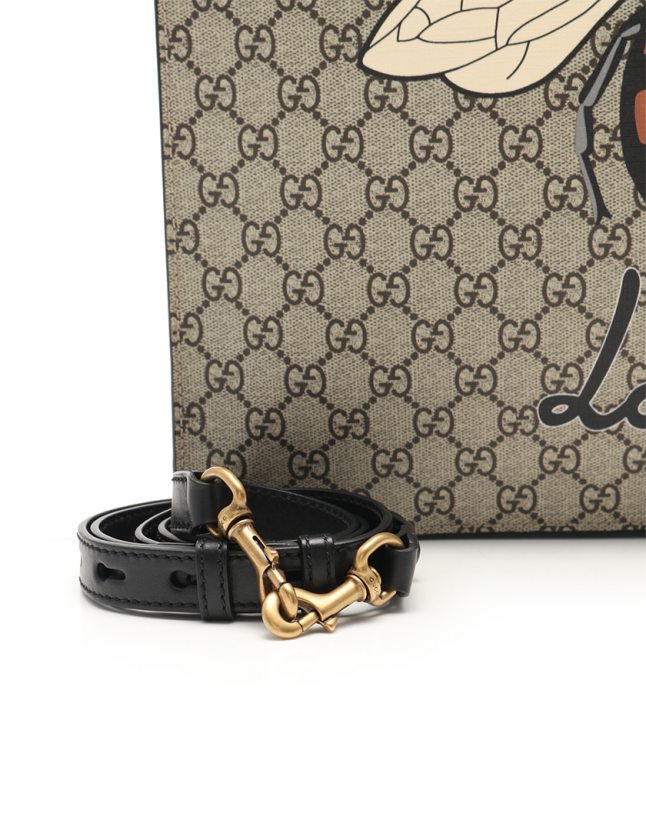 グッチ GGスプリーム ビー ハンドバッグ 450950 ベージュ　GUCCI グッチ GGスプリーム ビー ハンドバッグ 450950 ベージュGUCCI