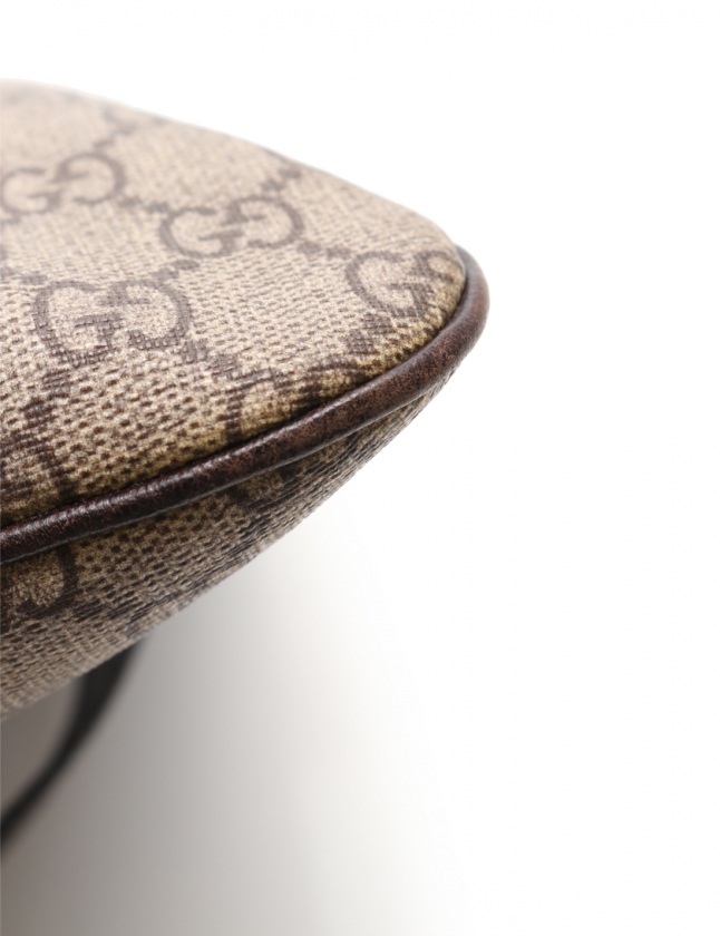 グッチ GUCCI ショルダーバッグ GGスプリーム ベージュ 茶