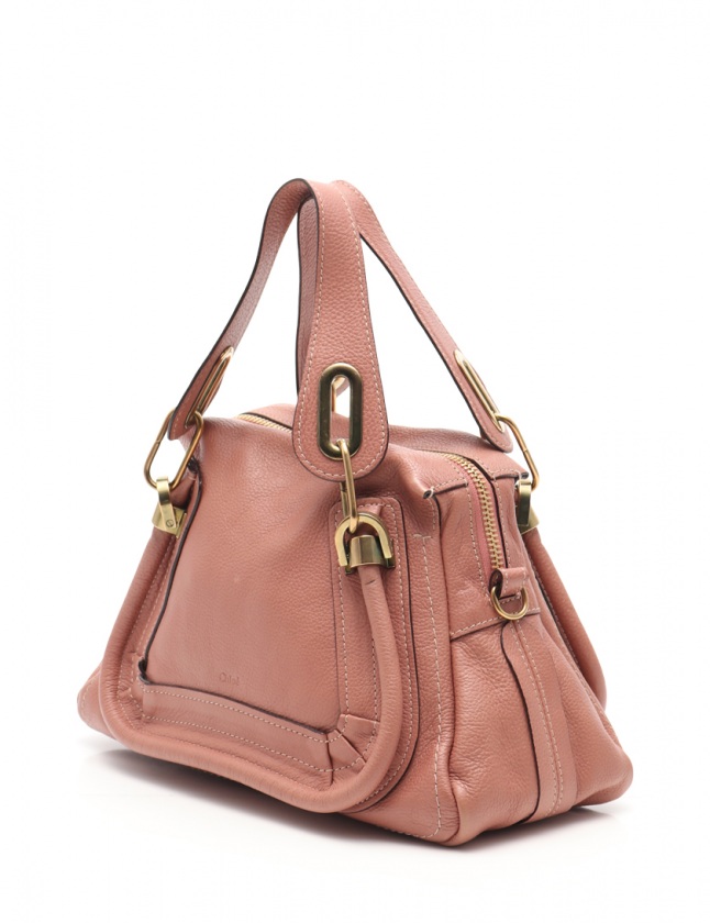 クロエ CHLOE ハンドバッグ ショルダーバッグ パラティ ピンク レザー 