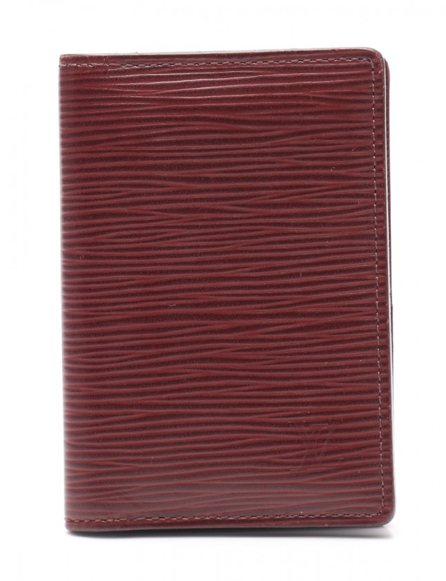 LOUIS VUITTON エピ 名刺入れ ルージュ ルイヴィトン エピ 名刺入れ