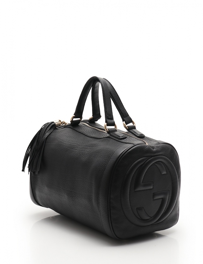 グッチ GUCCI ハンドバッグ ソーホー ミニボストン 黒 282302