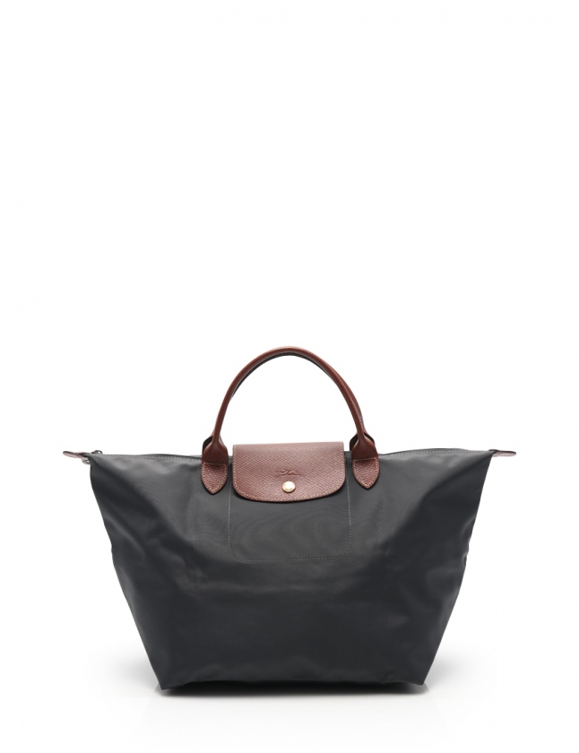 ロンシャン LONGCHAMP トートバッグ ル プリアージュ L ダークグレー 