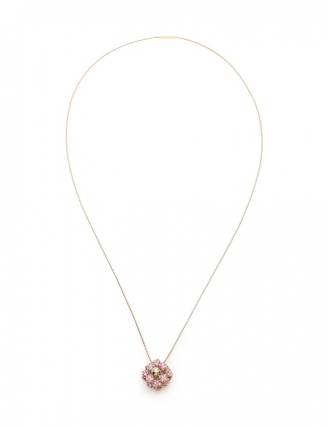 ルイヴィトン LOUIS VUITTON ネックレス ゴールド ピンク アクセサリー 