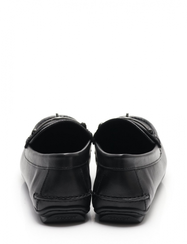 コーチ COACH カジュアルシューズ ローファー 黒 9 シューズ 27cm