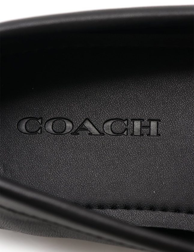 コーチ COACH カジュアルシューズ ローファー 黒 9 シューズ 27cm