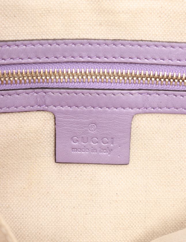 GUCCI GGロゴ ショルダーバッグ ベージュ・ラベンダー　紫 グッチ GUCCI ショルダーバッグ GGキャンバス ラブリー ベージュ