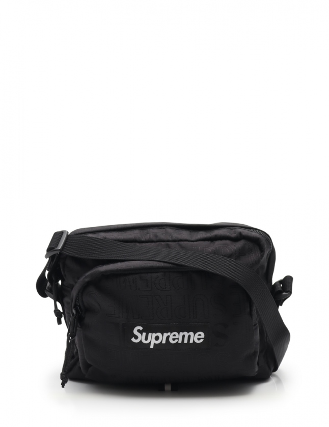 シュプリーム SUPREME ショルダーバッグ 黒 ナイロン 19SS Shoulder 