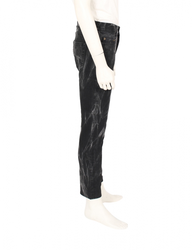 サンローラン パリ SAINT LAURENT PARIS デニムパンツ ジーンズ 黒 29 
