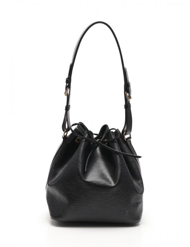 ルイヴィトン LOUIS VUITTON ショルダーバッグ プチノエ エピ ノワール 