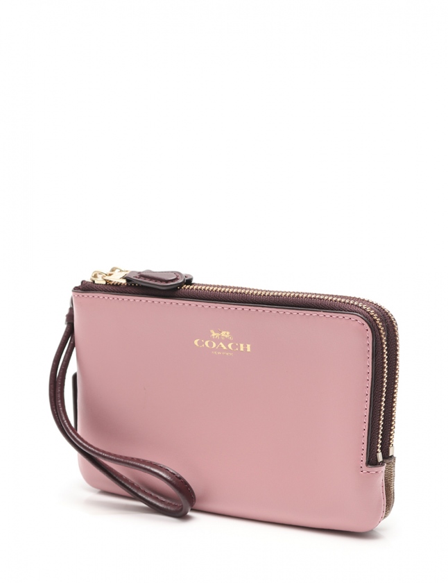 コーチ COACH リストレット ポーチ シグネチャー カラーブロック ロゴ 