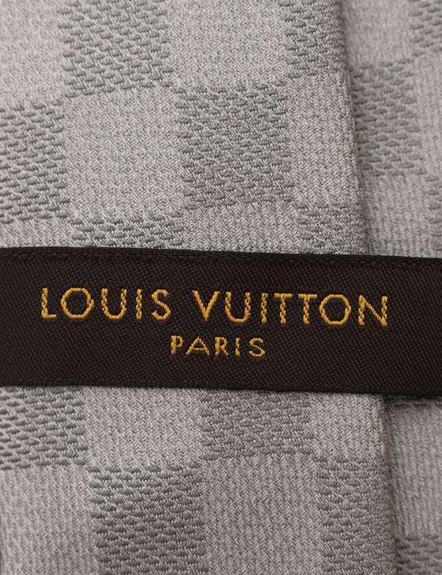 ルイヴィトン LOUIS VUITTON ネクタイ レギュラータイ ダミエ