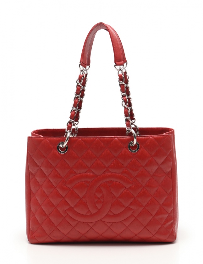 シャネル CHANEL チェーントートバッグ マトラッセ GST グランド 