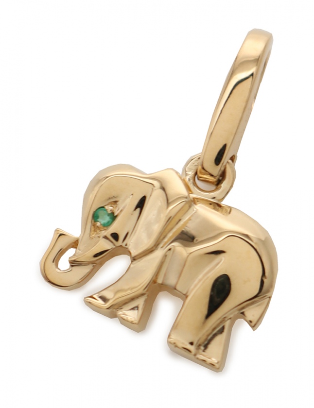 カルティエ Cartier ペンダントトップ キャンディチャーム イエローゴールド アクセサリー K18yg エレファント レディース 114 ベクトルパーク