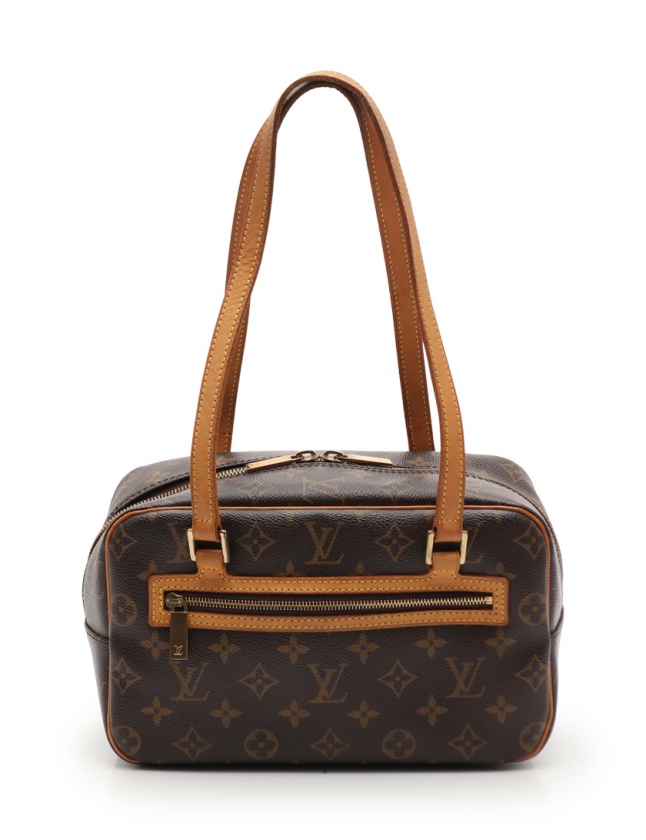 ルイヴィトン LOUIS VUITTON ショルダーバッグ シテMM モノグラム 茶