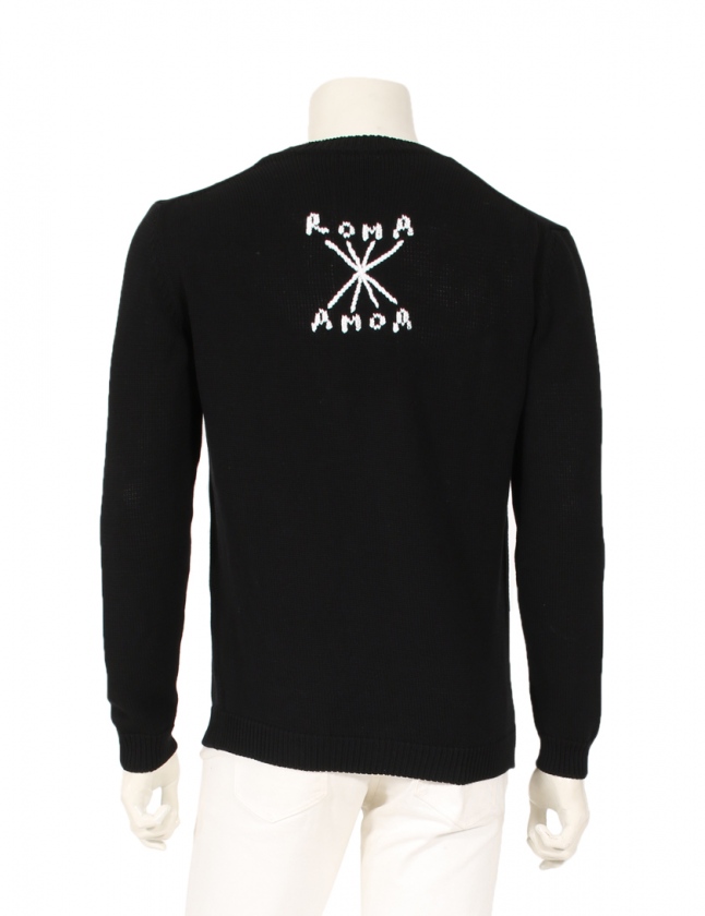 FENDI フェンディ セーター 長袖 ニット ロゴ FENDI - 美品 フェンディ FENDI ニット セーター ロングスリーブ