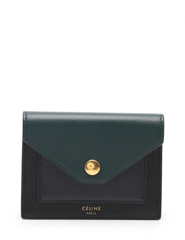 セリーヌ CELINE カードケース ポケット カードホルダー ダーク 