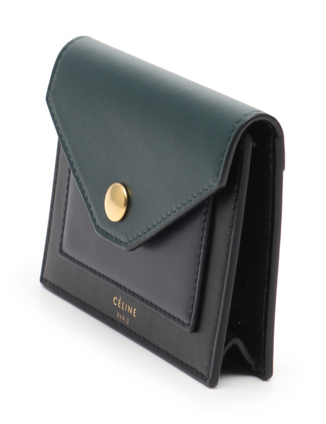セリーヌ CELINE カードケース ネイビー