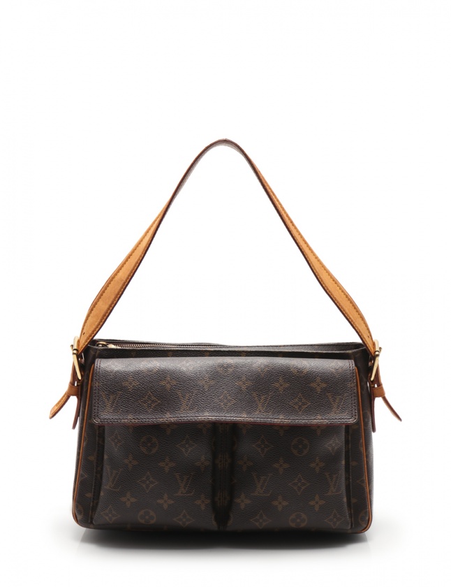 ルイヴィトン LOUIS VUITTON ショルダーバッグ ヴィバシテGM  