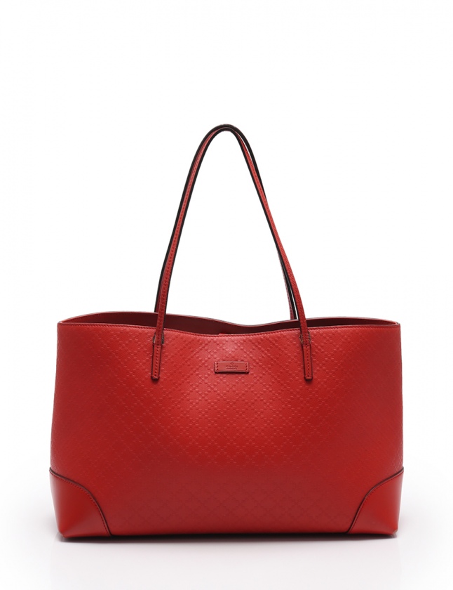 グッチ GUCCI トートバッグ ディアマンテラックス 赤 353397 レザー 