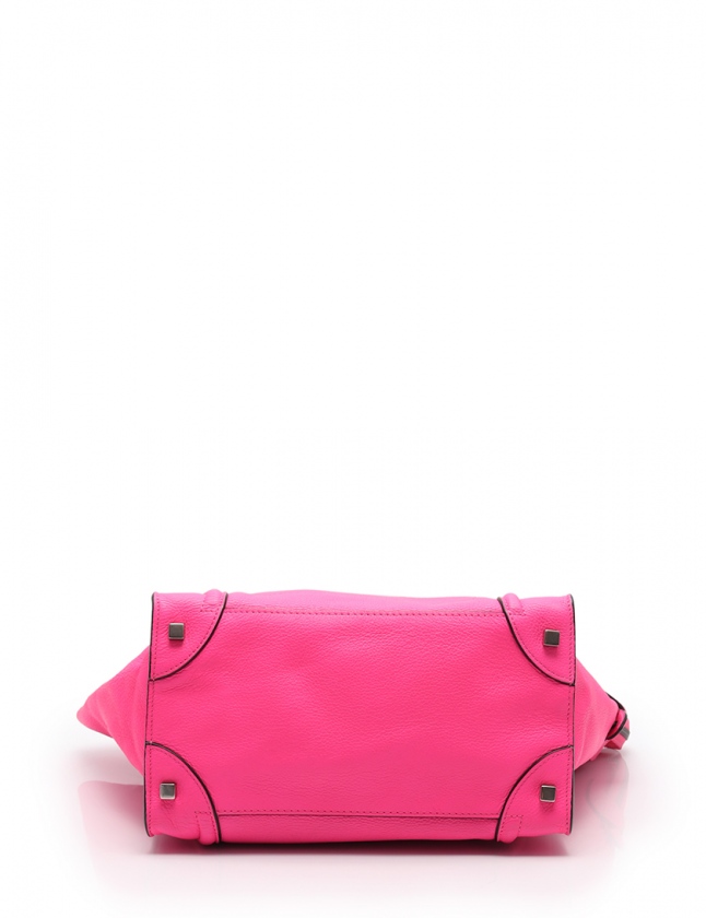 セリーヌ CELINE ハンドバッグ ラゲージ ミニショッパー ピンク 165213 