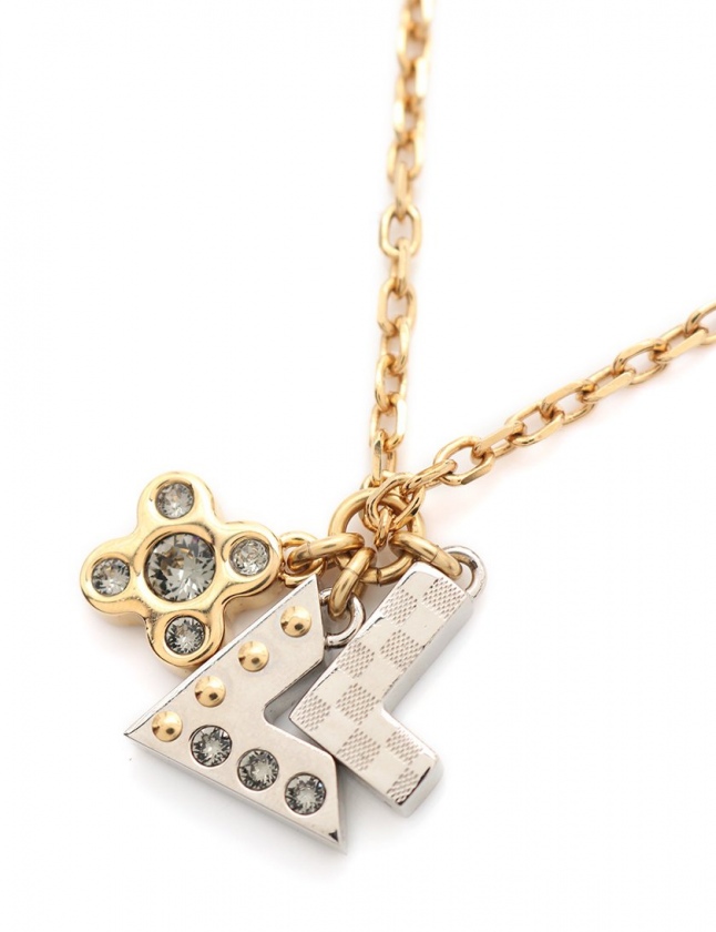 ルイヴィトン LOUIS VUITTON ネックレス パンダンティフ ラヴレターズ 