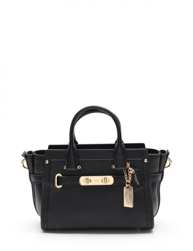 コーチ COACH ハンドバッグ ショルダーバッグ スワッガー20 黒 36235 