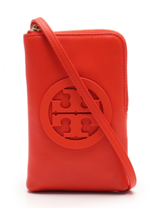 トリーバーチ TORY BURCH ショルダーバッグ ポシェット 赤 レザー 