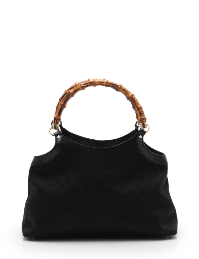 Gucci 黒 キャンバス バッグ グッチGUCCI 002・1099 001998 GGキャンバスミニトートバッグ 黒