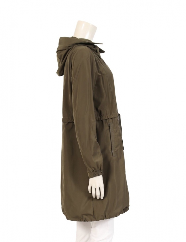 モンクレール MONCLER スプリングコート トゥイル カーキ 0 アウター  